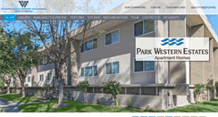 Desktop Screenshot of parkwesternestates.com